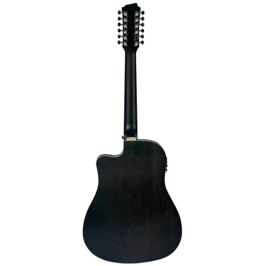 GUITARRA ELECTROACUSTICA BAMBOO 12 CDAS.C/FUNDA, GA-4012-MAHOGANY-BK-Q